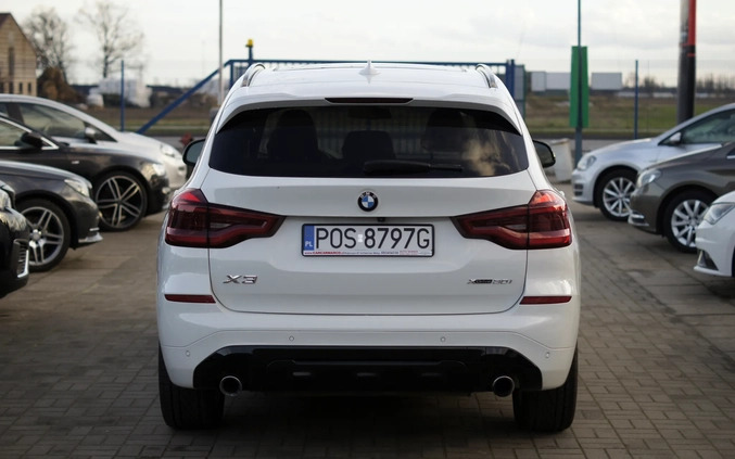 BMW X3 cena 142000 przebieg: 62618, rok produkcji 2020 z Ciężkowice małe 781